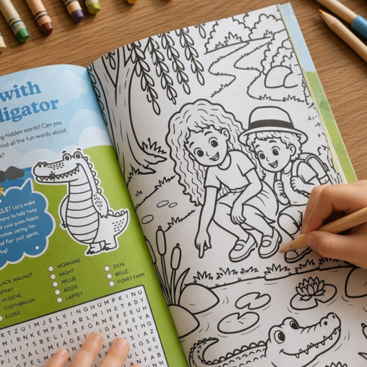 The Funky Farm Activity Book- FREE Gift!