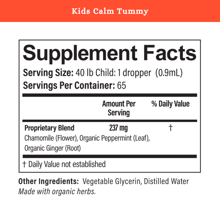 Kids Calm Tummy