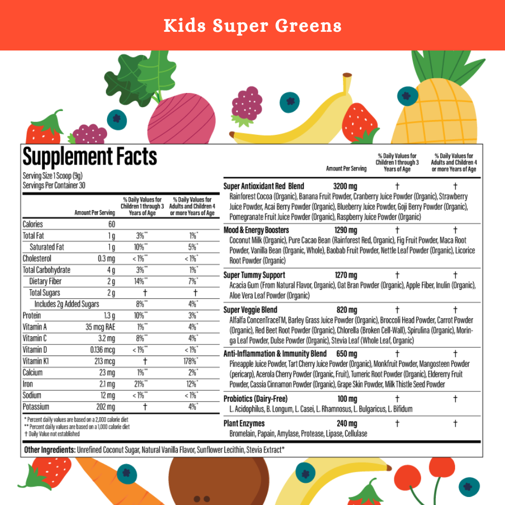 Kids Daily Super Greens