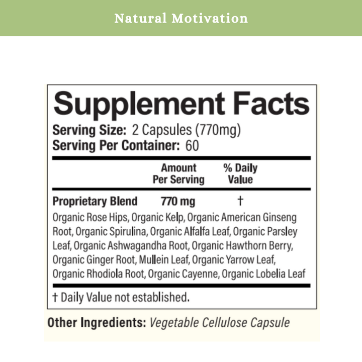Natural Motivation