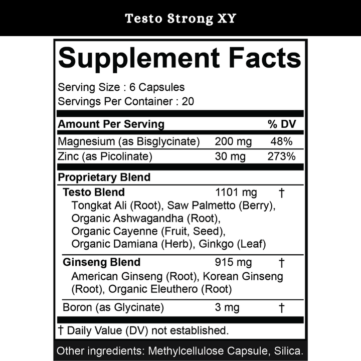 Testo Strong XY Capsules